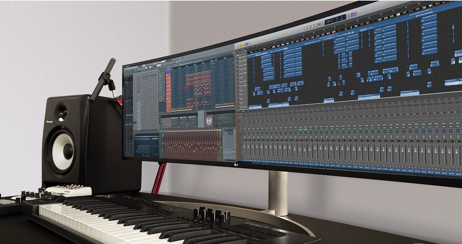 LG UltraWide 49WL95C-W kontroler